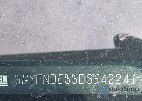 2013 Cadillac Srx Performance Collection from USA, damaged, VIN 3GYFNDE33DS542241